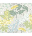 2973-90009 - Brie Pastel Forest Flowers Wallpaper by A Street