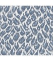 2973-90301 - Electra Blue Leopard Spot String Wallpaper by A Street