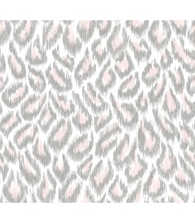 2973-90303 - Electra Blush Leopard Spot String Wallpaper by A Street