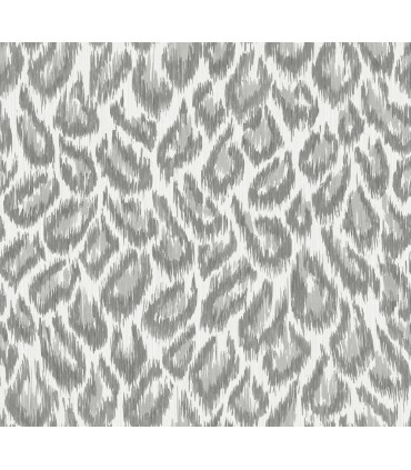 2973-90302 - Electra Grey Leopard Spot String Wallpaper by A Street