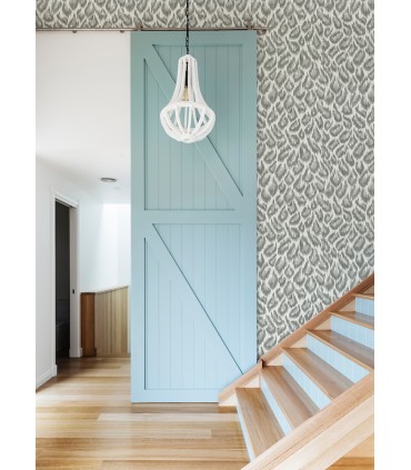 2973-90302 - Electra Grey Leopard Spot String Wallpaper by A Street