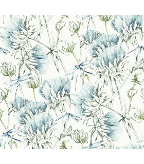 2973-90401 - Mariell Teal Dragonfly Wallpaper by A Street