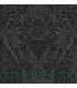 2973-87365 - Maris Charcoal Flock Damask Wallpaper by A Street