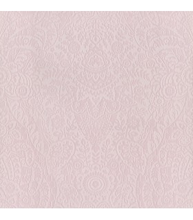 2973-87368 - Maris Pink Flock Damask Wallpaper by A Street
