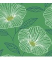 2973-91133 - Mythic Green Floral Wallpaper by A Street