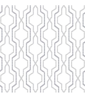 2973-90602 - Rion Grey Trellis Wallpaper by A Street