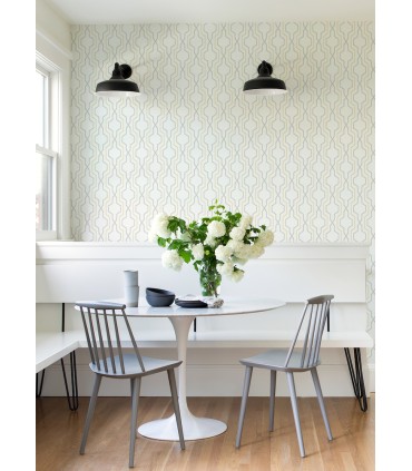 2973-90604 - Rion Yellow Trellis Wallpaper by A Street