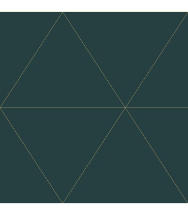 2973-91030 - Twilight Teal Geometric Wallpaper by A Street