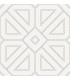 2973-87372 - Voltaire Indigo Beaded Geometric Wallpaper by A Street