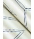 2973-87372 - Voltaire Indigo Beaded Geometric Wallpaper by A Street