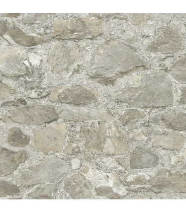 MN1801 - Field Stone Wallpaper- Mediterranean by York