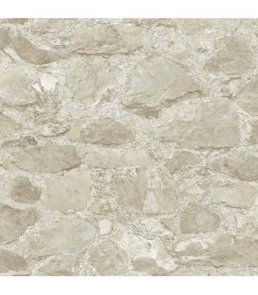 MN1803 - Field Stone Wallpaper- Mediterranean by York