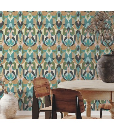 MN1923 - Malta Wallpaper- Mediterranean by York