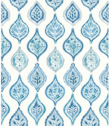MN1850 - Marketplace Motif Wallpaper- Mediterranean by York