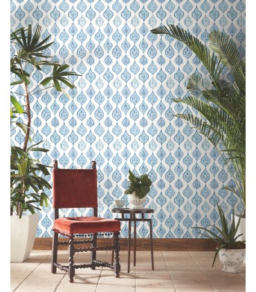 MN1850 - Marketplace Motif Wallpaper- Mediterranean by York