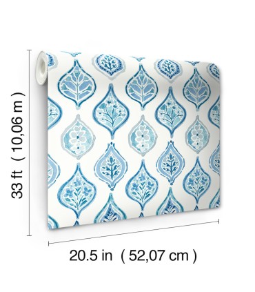 MN1850 - Marketplace Motif Wallpaper- Mediterranean by York