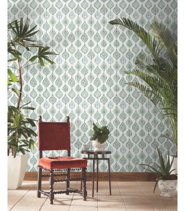 MN1851 - Marketplace Motif Wallpaper- Mediterranean by York