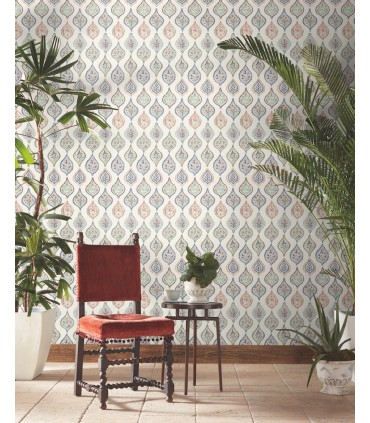 MN1853 - Marketplace Motif Wallpaper- Mediterranean by York