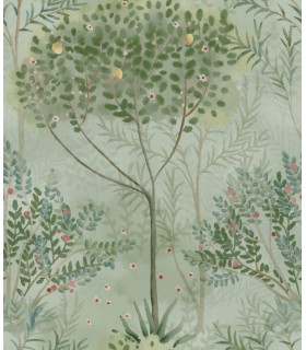 MN1823 - Orchard Wallpaper- Mediterranean by York
