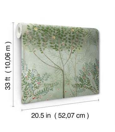 MN1823 - Orchard Wallpaper- Mediterranean by York