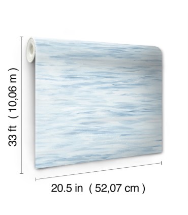 MN1862 - Ripples Wallpaper- Mediterranean by York