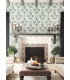 MN1910 - Seaside Jacobean Wallpaper- Mediterranean by York