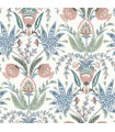 MN1912 - Seaside Jacobean Wallpaper- Mediterranean by York