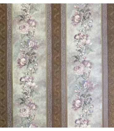 ON65114 - Wallpaper Special-Inregister Floral Stripe