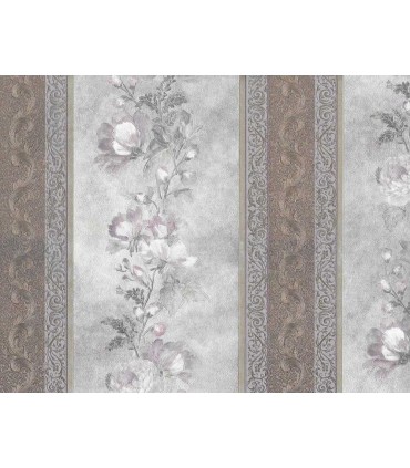 ON65114 - Wallpaper Special-Inregister Floral Stripe