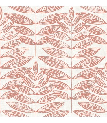 2999-25103 - Akira Coral Leaf Wallpaper by A Street