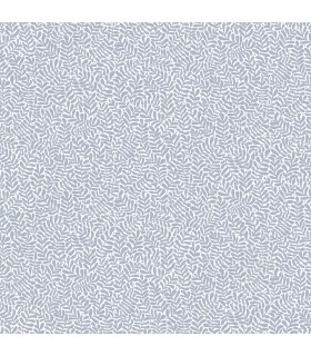 2999-55002 - Anna Light Blue Fern Trail Wallpaper by A Street