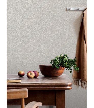 2999-55004 - Anna Light Grey Fern Trail Wallpaper by A Street