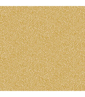 2999-55003 - Anna Mustard Fern Trail Wallpaper by A Street