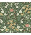 2999-24102 - Froso Green Garden Damask Wallpaper by A Street