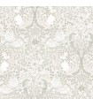 2999-24107 - Froso Light Grey Garden Damask Wallpaper by A Street