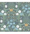 2999-24106 - Froso Turquoise Garden Damask Wallpaper by A Street