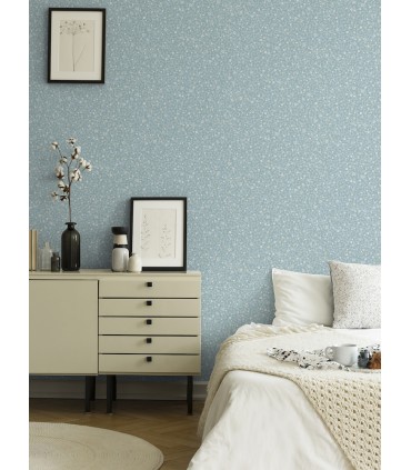 2999-24130 - Hummelvik Blue Daisy Trail Wallpaper by A Street