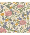 2999-55021 - Hybbe Multicolor Hydrangea Garden Wallpaper by A Street