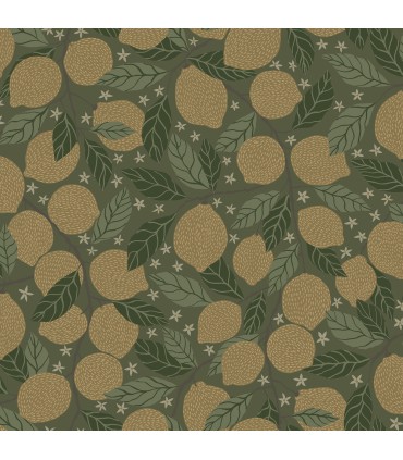 2999-44119 - Lemona Green Fruit Tree Wallpaper by A Street
