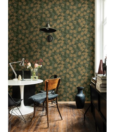 2999-44119 - Lemona Green Fruit Tree Wallpaper by A Street