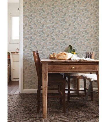 2999-44117 - Lemona Grey Fruit Tree Wallpaper by A Street