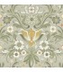 2999-24113 - Ostanskar Green Retro Floral Wallpaper by A Street