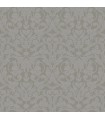 2999-14006 - Rosali Grey Scroll Damask Wallpaper by A Street