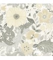 2999-13106 - Victoria Pastel Floral Nouveau Wallpaper by A Street