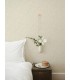 2999-13125 - Wilma White Floral Block Print Wallpaper by A Street