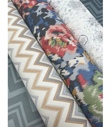 MI10300 - Missoni Home 4 Wallpaper - Flower Pot Wallpaper