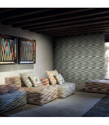 MI10340 - Missoni Home 4 Wallpaper -Flamed Zig Zag Wallpaper