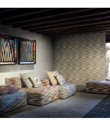 MI10342 - Missoni Home 4 Wallpaper -Flamed Zig Zag Wallpaper