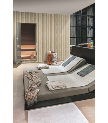 MI10398 - Missoni Home 4 Wallpaper - Striped Sunset Wallpaper