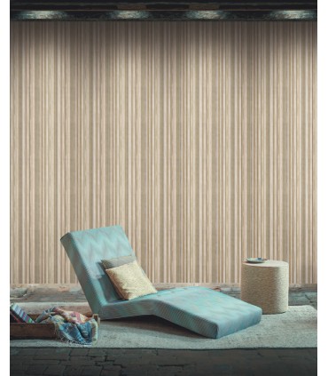 MI10398 - Missoni Home 4 Wallpaper - Striped Sunset Wallpaper